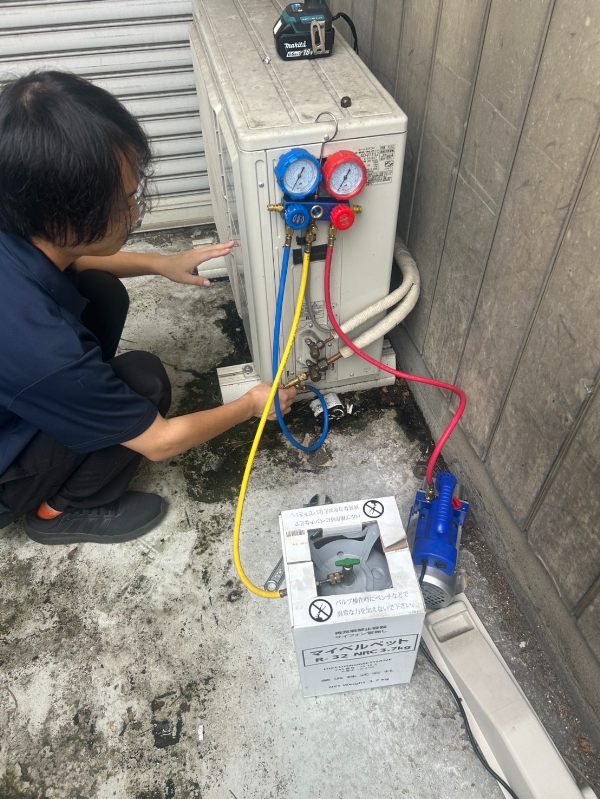 白岡市U様邸_店舗点検とガスチャージ5