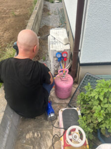 川口市O様邸_ガスチャージ2
